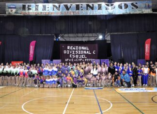 Con una gran convocatoria, Esquel fue sede del Torneo Regional de Patín Artístico