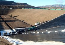 Continúa la obra de relleno sanitario en la Planta de Residuos