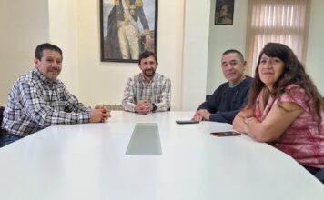 El intendente Ingram recibió a la flamante Comisión de Residentes Chilenos en Esquel y la Comarca