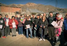 Realizan un relevamiento domiciliario en Valle Chico para que todos los vecinos accedan al gas natural