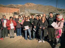 Realizan un relevamiento domiciliario en Valle Chico para que todos los vecinos accedan al gas natural
