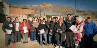 Realizan un relevamiento domiciliario en Valle Chico para que todos los vecinos accedan al gas natural