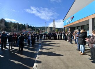 Inauguraron la nueva sucursal del Banco del Chubut en Corcovado