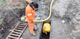 Intensifican la limpieza de cámaras pluviales ante posibles lluvias y nevadas