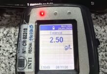 Se realizaron más de 4.800 controles de alcoholemia y se detectaron 55 casos positivos durante el fin de semana