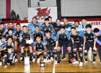 Branca, Jazba, La Monada e Impacto Futsal se coronaron campeones en Trevelin