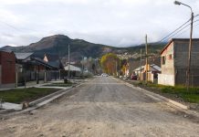 Finalizó la obra de 13 cuadras de cordones cuneta en Esquel