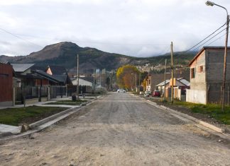 Finalizó la obra de 13 cuadras de cordones cuneta en Esquel