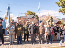 Ceremonia en La Zeta y caravana: Esquel conmemora el Día de la Afirmación de los Derechos sobre Malvinas