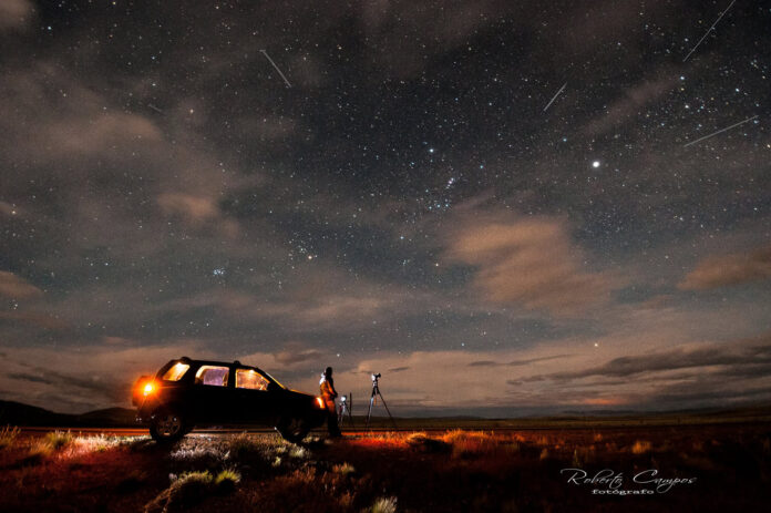 lluvia de estrellas