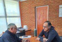 Paso de Indios: avanza la conexión de gas para viviendas del personal de salud