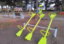Instalaron nuevos juegos y luminarias