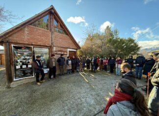 Sierra Colorada: se realizó la apertura de temporada invernal