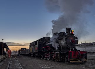 La Trochita atraviesa y un invierno atípico: baja demanda y expectativas puestas en tulipanes