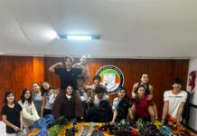 El Club Andino recibió una importante donación de material de escalada