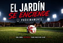 El Club Fontana inició el proyecto de iluminación del estadio