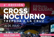 Reprograman el Cross Nocturno “Trepada a La Cruz” para el 25 de julio