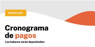 Provincia anunció las fechas de pago para jubilados y empleados públicos