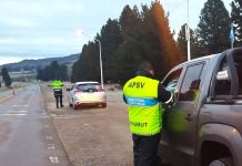 Controles APSV: Esquel entre las ciudades con el registro de alcoholemias más elevadas