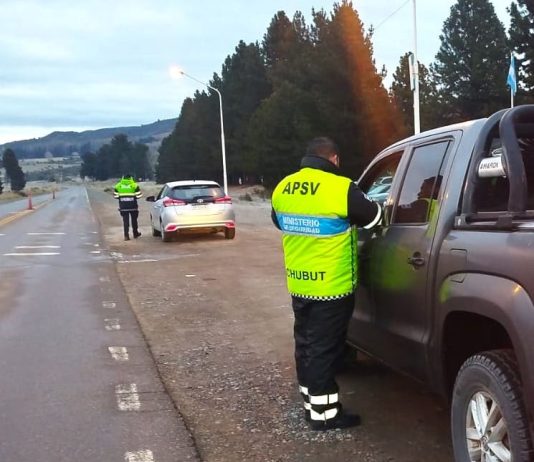 Controles APSV: Esquel entre las ciudades con el registro de alcoholemias más elevadas
