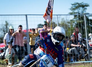 Giovanni Simeoni sumó una nueva medalla de plata en el Argentino de Enduro