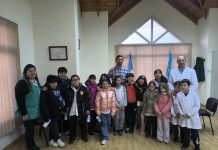 Trevelin: estudiantes de la Escuela 96 visitaron la Municipalidad