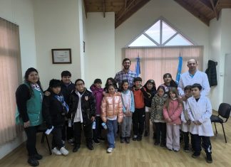 Trevelin: estudiantes de la Escuela 96 visitaron la Municipalidad