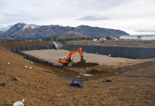 Planta de Tratamiento: colocan la membrana protectora para el segundo módulo