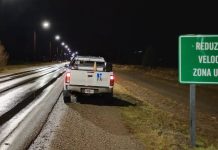 Piden transitar con precaución por la Ruta Nacional 259 entre Esquel y Trevelin