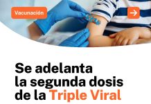 Vacunación Infantil: Salud solicitó a las familias que completen el esquema de la vacuna Triple Viral