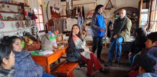 Trevelin trabaja en la organización del Día de la Mujer Originaria