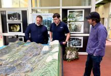 Glinski recorrió el Complejo Futaleufú y propuso una concesión con beneficios para Chubut