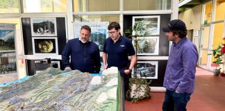 Glinski recorrió el Complejo Futaleufú y propuso una concesión con beneficios para Chubut