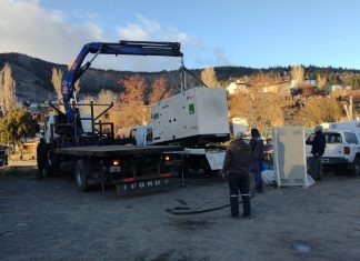 Instalan un nuevo generador eléctrico en el Hospital Zonal de Esquel