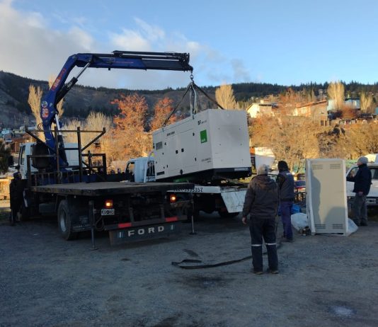 Instalan un nuevo generador eléctrico en el Hospital Zonal de Esquel