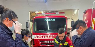 Aspirantes a bomberos participaron de una jornada de formación en atención prehospitalaria