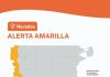Nueva alerta amarilla por nevadas para la cordillera