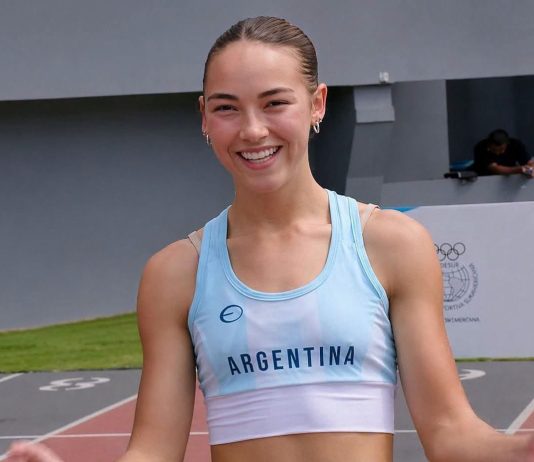 Olivia Conesa representará este miércoles a Chubut y a la Argentina en el Mundial U20 de Atletismo