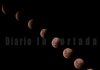 A pesar de las nubes y la lluvia, Esquel fue testigo de un atrapante eclipse parcial de luna
