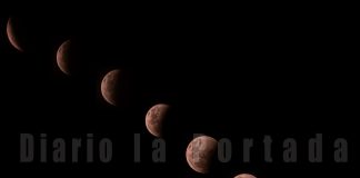 A pesar de las nubes y la lluvia, Esquel fue testigo de un atrapante eclipse parcial de luna
