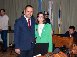 Agustina Kadomoto asumió como concejal