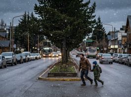 Otra vez alerta amarilla por nevadas en Esquel y la región