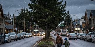 Otra vez alerta amarilla por nevadas en Esquel y la región