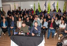 Luque y Bowen se mostraron juntos en Esquel: “Estamos en una etapa nueva del peronismo”