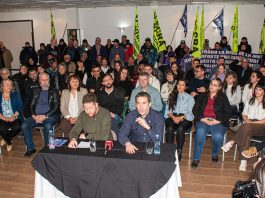 Luque y Bowen se mostraron juntos en Esquel: “Estamos en una etapa nueva del peronismo”