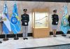La réplica del Sable Corvo de San Martín se exhibe por primera vez en la Casa de Gobierno