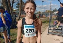 Olivia Conesa, campeona nacional y dueña de un nuevo récord argentino