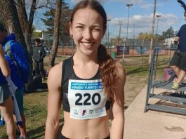 Olivia Conesa, campeona nacional y dueña de un nuevo récord argentino
