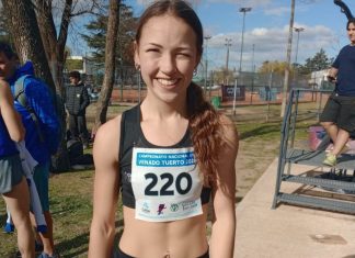 Olivia Conesa, campeona nacional y dueña de un nuevo récord argentino