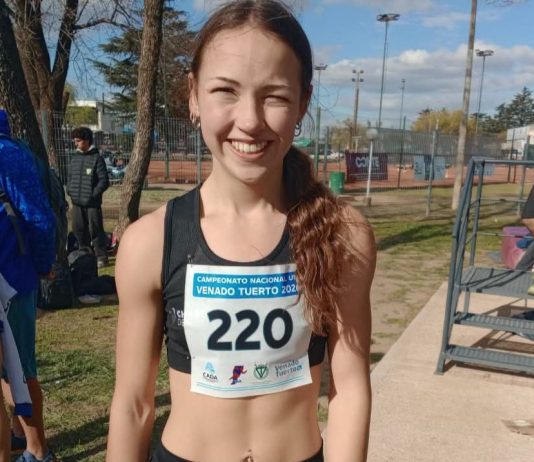Olivia Conesa, campeona nacional y dueña de un nuevo récord argentino